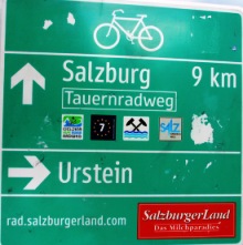 Tauernradwegschild